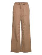 Gillian Trouser Bottoms Trousers Wide Leg Brown Filippa K