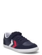 Slimmer Stadil Leather Low Jr Sport Sneakers Low-top Sneakers Blue Hummel