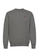 The Original Hm Crew Mid T Tops Sweatshirts & Hoodies Sweatshirts Grey LEVI´S Men