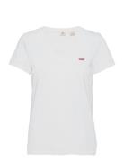 Perfect Vneck White + Tops T-shirts & Tops Short-sleeved White LEVI´S Women