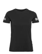 Borg Slim T-Shirt Sport T-shirts & Tops Short-sleeved Black Björn Borg