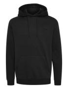 Bhdownton Hood Sweat Noos Tops Sweatshirts & Hoodies Hoodies Black Blend