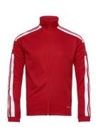 Squadra21 Training Jacket Sport Sweatshirts & Hoodies Sweatshirts Red Adidas Performance