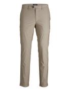 Jpstmarco Jjconnor Akm Light Beige Sn Bottoms Trousers Chinos Beige Jack & J S