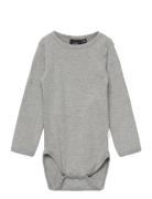 Spnevadasb Bodystocking Bodies Long-sleeved Grey Sofie Schnoor Baby And Kids