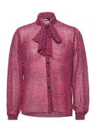 Chemise Tops Blouses Long-sleeved Pink The Kooples