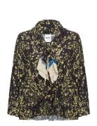 Caelan - Abstract Leaves Tops Blouses Long-sleeved Multi/patterned Day Birger Et Mikkelsen