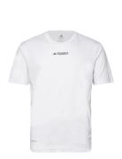 Mt Tee Sport T-Kortærmet Skjorte White Adidas Terrex