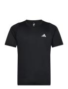 Run Icons 3S T Sport T-Kortærmet Skjorte Black Adidas Performance