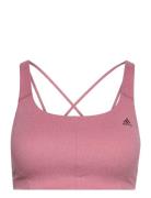 Coreflow Medium-Support Bra Sport Bras & Tops Sports Bras - All Pink Adidas Performance