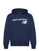 Nb Classic Core Fleece Hoodie Sport Sweatshirts & Hoodies Hoodies Navy New Balance