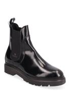 Malinca Chelsea Boot Shoes Boots Ankle Boots Ankle Boots Flat Heel Black GANT