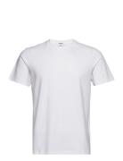 Stretch Cotton Tee Designers T-Kortærmet Skjorte White Filippa K