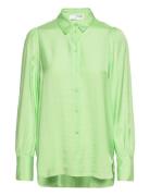 Slfalfa Ls Shirt B Tops Shirts Long-sleeved Green Selected Femme