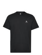 Standard Fit Left Chest Star Chev Emb Tee Sport T-Kortærmet Skjorte Black Converse