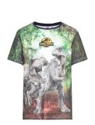 Short-Sleeved T-Shirt Tops T-Kortærmet Skjorte Multi/patterned Jurassic World