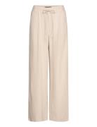 Vmjesmilo Wide Pants Wvn Ga Noos Bottoms Trousers Wide Leg Cream Vero Moda