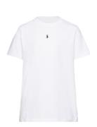 Heavy Weight Jersey-Ss Cn M1-Kn-Tsh Tops T-Kortærmet Skjorte White Ralph Lauren Kids
