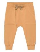 Cozy Me Big Pocket Pants Baby Bottoms Sweatpants Orange Müsli By Green Cotton
