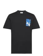 Adv Floral Tee Sport T-Kortærmet Skjorte Black Adidas Originals