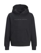 Jjestar Jj Sweat Hood Noos Jnr Tops Sweatshirts & Hoodies Hoodies Black Jack & J S