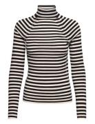Merino Turtleneck Tops T-shirts & Tops Long-sleeved Multi/patterned House Of Dagmar