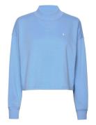 Featherweight Flc-Lsl-Sws Tops Sweatshirts & Hoodies Sweatshirts Blue Polo Ralph Lauren