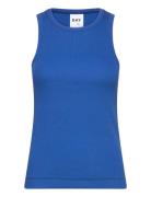 Alisson - Heavy Rib Tops T-shirts & Tops Sleeveless Blue Day Birger Et Mikkelsen