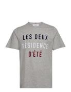 Résidence T-Shirt Tops T-Kortærmet Skjorte Grey Les Deux