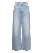 Shelly Jeans Studs 14606 Bottoms Jeans Wide Blue Samsøe Samsøe