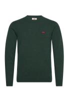 Original Hm Sweater Darkest Sp Tops Knitwear Round Necks Green LEVI´S Men