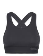 Training Bra Padded W Sport Bras & Tops Sports Bras - All Black Craft