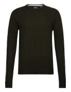 Jjpannel Knit Crew Neck Aw23 Tops Knitwear Round Necks Black Jack & J S