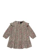 Dress Dresses & Skirts Dresses Baby Dresses Long-sleeved Baby Dresses Multi/patterned Sofie Schnoor Baby And Kids
