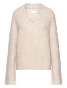 Roccoiw Pullover Tops Knitwear Jumpers Beige InWear