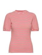 Miajohanna Tee Tops T-shirts & Tops Short-sleeved Red Minus