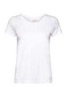 Mmarden Organic O-Ss Tee Tops T-shirts & Tops Short-sleeved White MOS MOSH