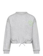 Smiley Sweatshirt Tops Sweatshirts & Hoodies Sweatshirts Grey Tom Tailor