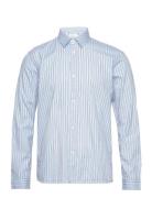 Relaxed Stri Tops Shirts Casual Blue Tom Tailor