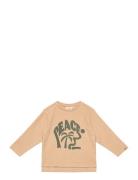 Nmmnelo Ls Loose Top Lil Tops T-shirts Long-sleeved T-Skjorte Coral Lil'Atelier
