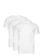 Pc Basic Crew Neck 3 Pack Tops T-Kortærmet Skjorte White Michael Kors