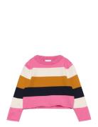 Nmfvajsa Ls Short Knit N1 Tops Knitwear Pullovers Multi/patterned Name It