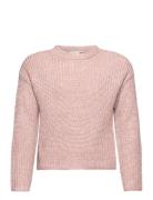 Tnfalula Knit Pullover Tops Knitwear Pullovers Pink The New