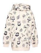 Heller Long Hoodie Tops Sweatshirts & Hoodies Hoodies Multi/patterned Ebbe Kids