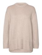 Eliette Crew Neck 14938 Tops Knitwear Jumpers Beige Samsøe Samsøe