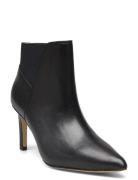 Biachic Chelsea Boot Nappa Shoes Boots Ankle Boots Ankle Boots With Heel Black Bianco