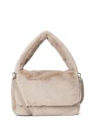 Day Fluffy Fur Handy Big Bags Small Shoulder Bags-crossbody Bags Cream DAY ET