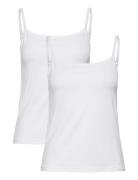 The Bamboo 2-Pack Top Tops T-shirts & Tops Sleeveless White URBAN QUEST