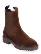 Kelliin Chelsea Boot Shoes Boots Ankle Boots Ankle Boots Flat Heel Brown GANT