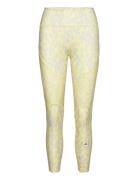 Asmc Tpr Ol 7/8 Sport Running-training Tights Yellow Adidas By Stella McCartney